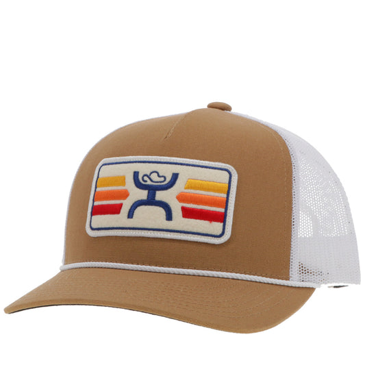 Youth "Sunset" Tan/White Hat