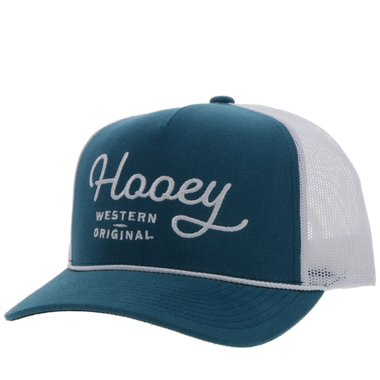 Youth "OG" Hooey Hat Teal/White