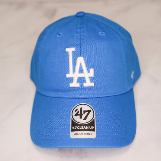 '47 Brand Los Angeles Dodgers Clean Up Hat | Glacier Blue