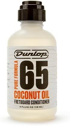 JIM DUNLOP Pure Formula 65 Coconut Oil Fretboard Conditioner-4oz (6634)