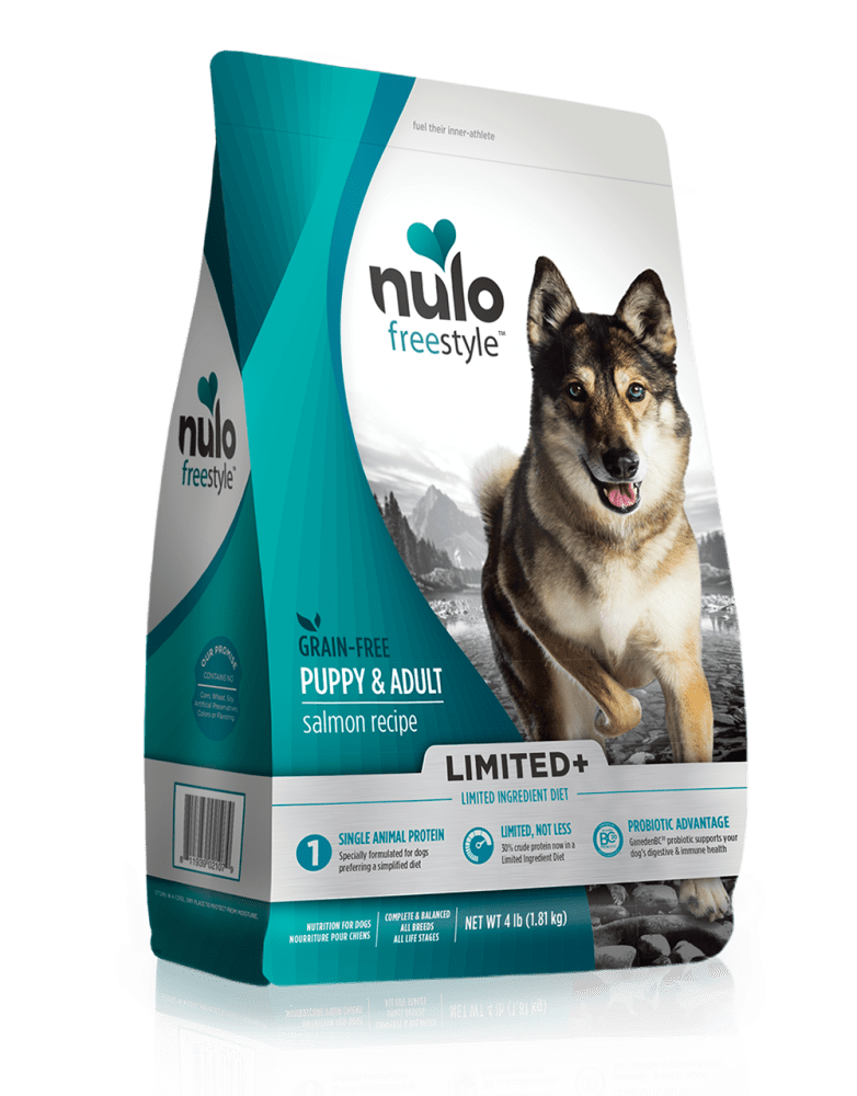 Nulo FreeStyle Limited+ Grain Free Salmon Recipe Puppy & Adult Dry Dog Food