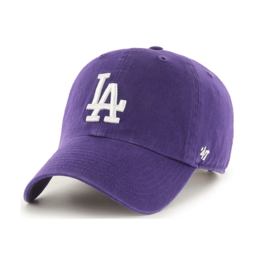 '47 Brand Los Angeles Dodgers Clean Up Hat | Purple