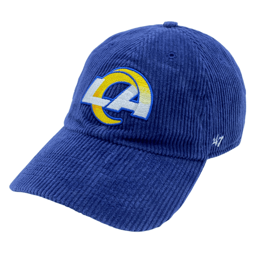'47 Brand Los Angeles Rams Royal Clean Up Corduroy