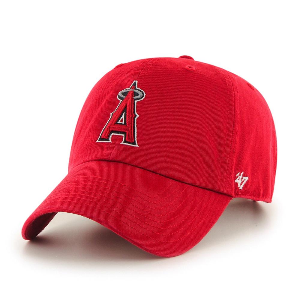 Los Angeles Angels '47 Red Clean Up