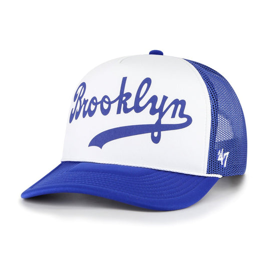 Los Angeles Dodgers Cooperstown Rewind Script '47 Trucker