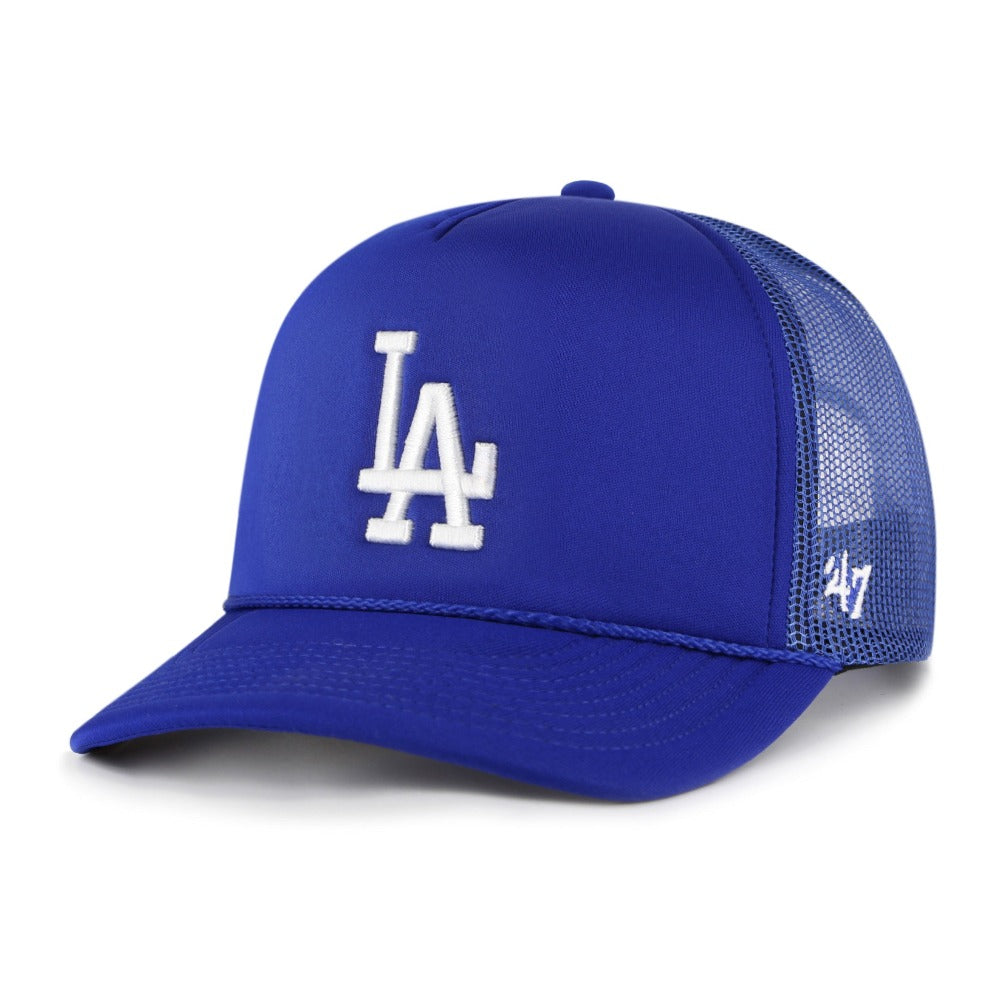 Los Angeles Dodgers Foam Front Mesh "47 Trucker Royal