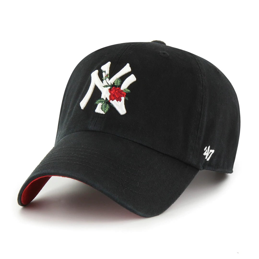 New York Yankees Khaki Thorn 47 Clean Up Black-CLEARANCE