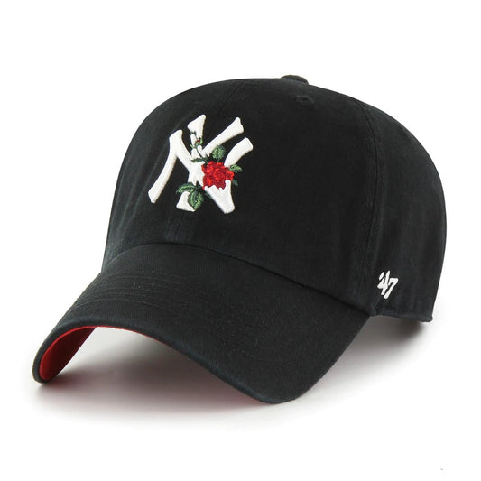 New York Yankees Khaki Thorn 47 Clean Up Black-CLEARANCE