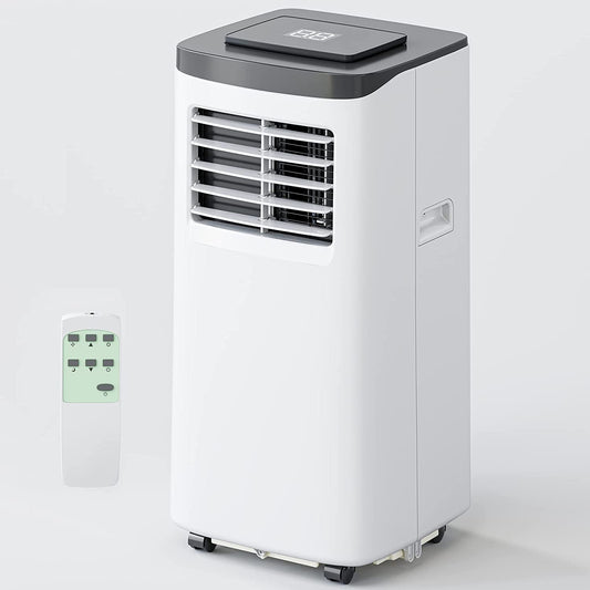 5100BTU(7000BTU ASHRAE) Portable Air Conditioner-Portable AC Unit with Built-in Dehumidifier Fan Mode for Room up to 250 sq.ft. Room Air Conditioner with 24Hour Timer & Remote Control Window Mount Kit