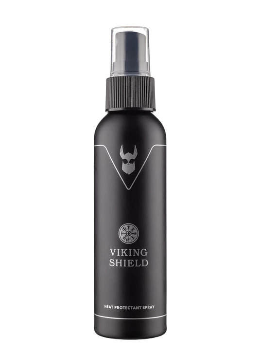 The Beard Struggle - Viking Shield Beard & Hair Heat Protectant Spray - Beard Spray for Men, Ease on Styling Beard Hair - Prevents Damage & Breakage for Hair & Beard