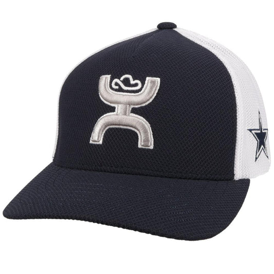 Dallas Cowboys Flexfit Hat w/ Hooey Logo (Navy/White)