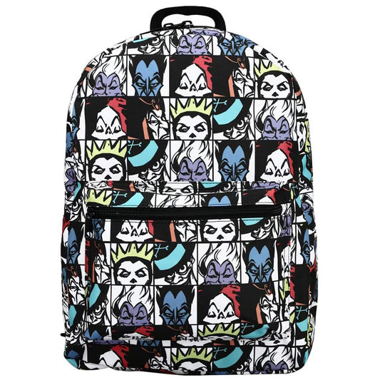 Bioworld Disney Villains Tile Print Backpack