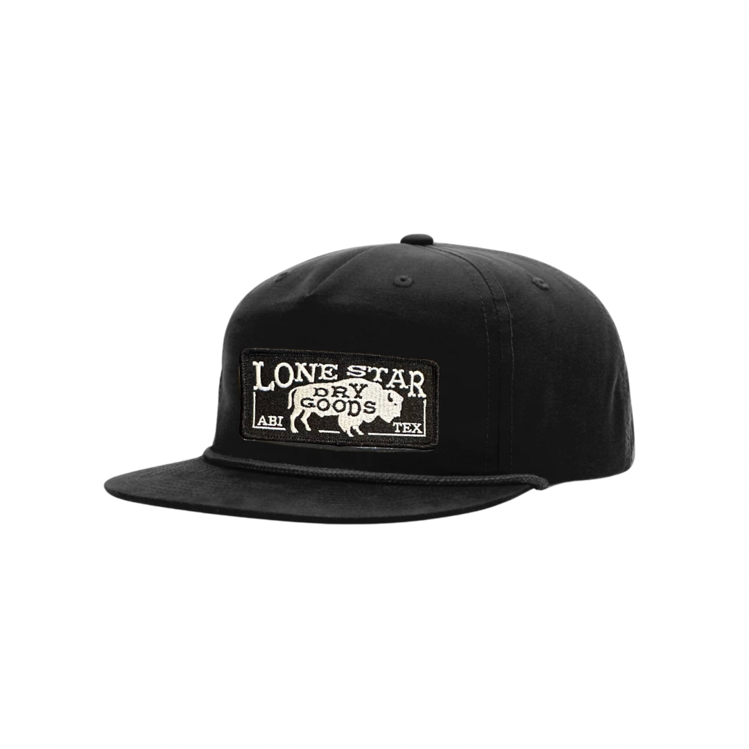 LSDG Rope Hat- Black/Black Rope