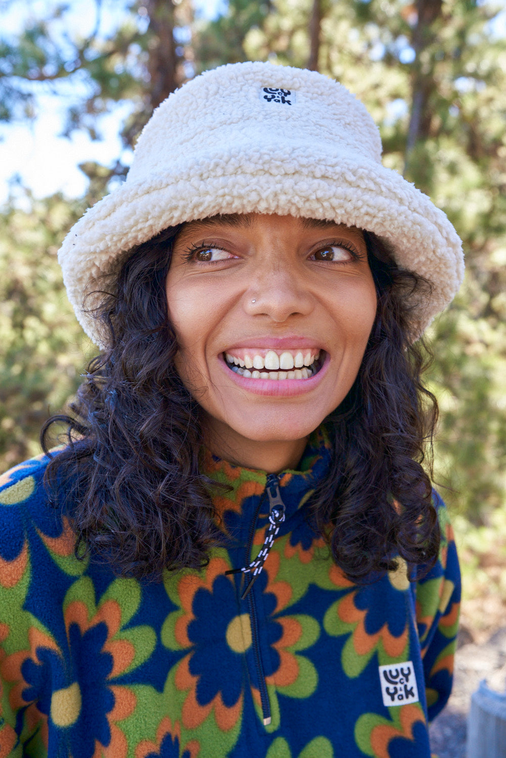 Travis Hat: DEADSTOCK FABRIC - Cream Borg