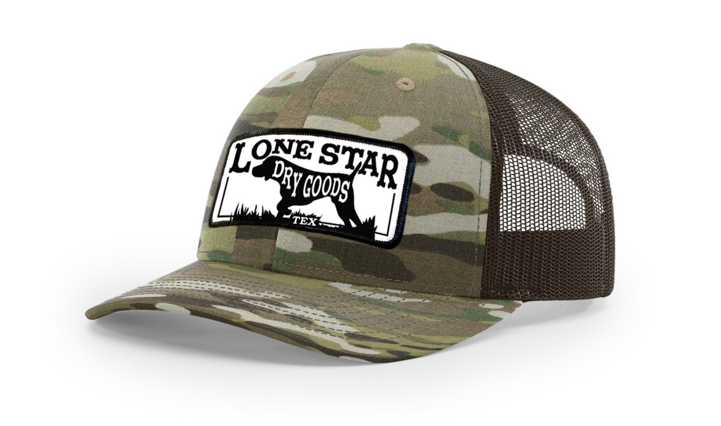 LSDG Camo Trucker Hat- Green