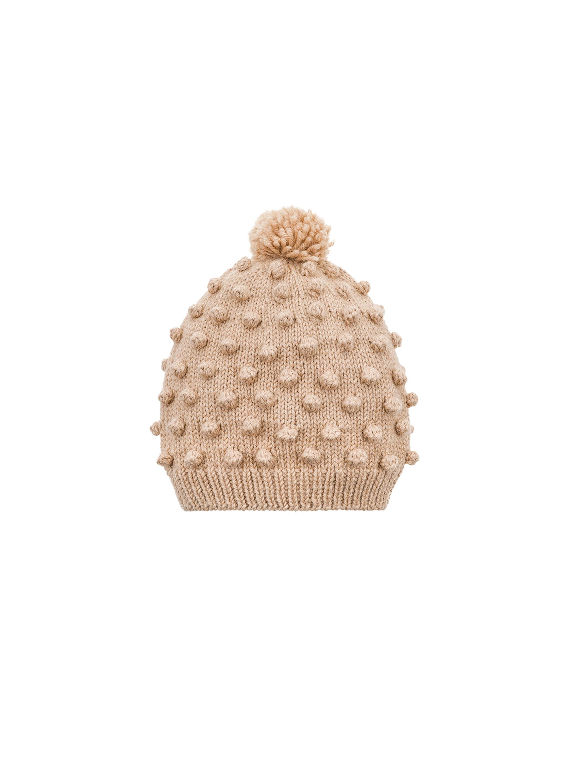 Baby Alpaca Beige Popcorn Hat Weston Table