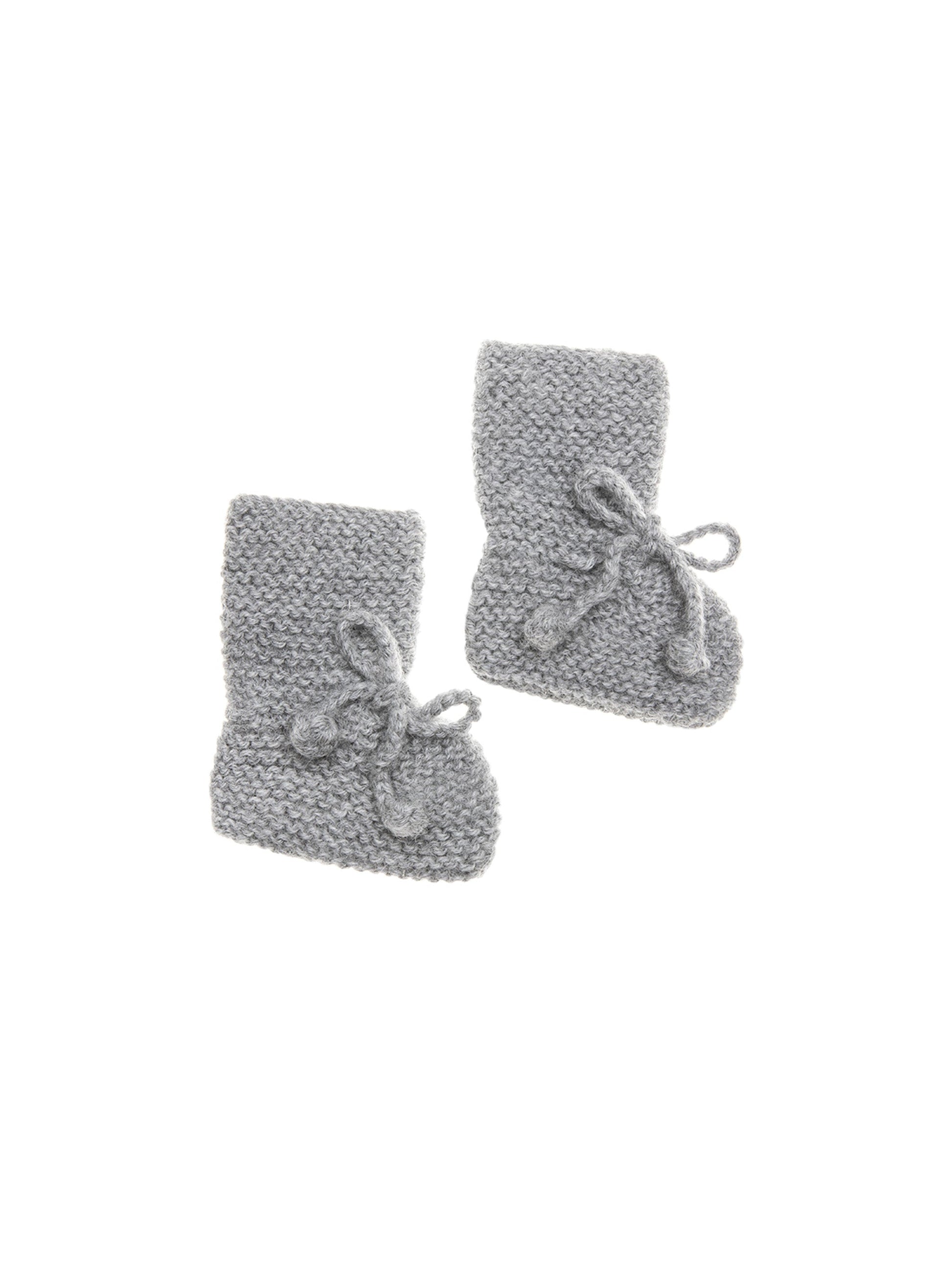 Baby Alpaca Grey Booties Weston Table