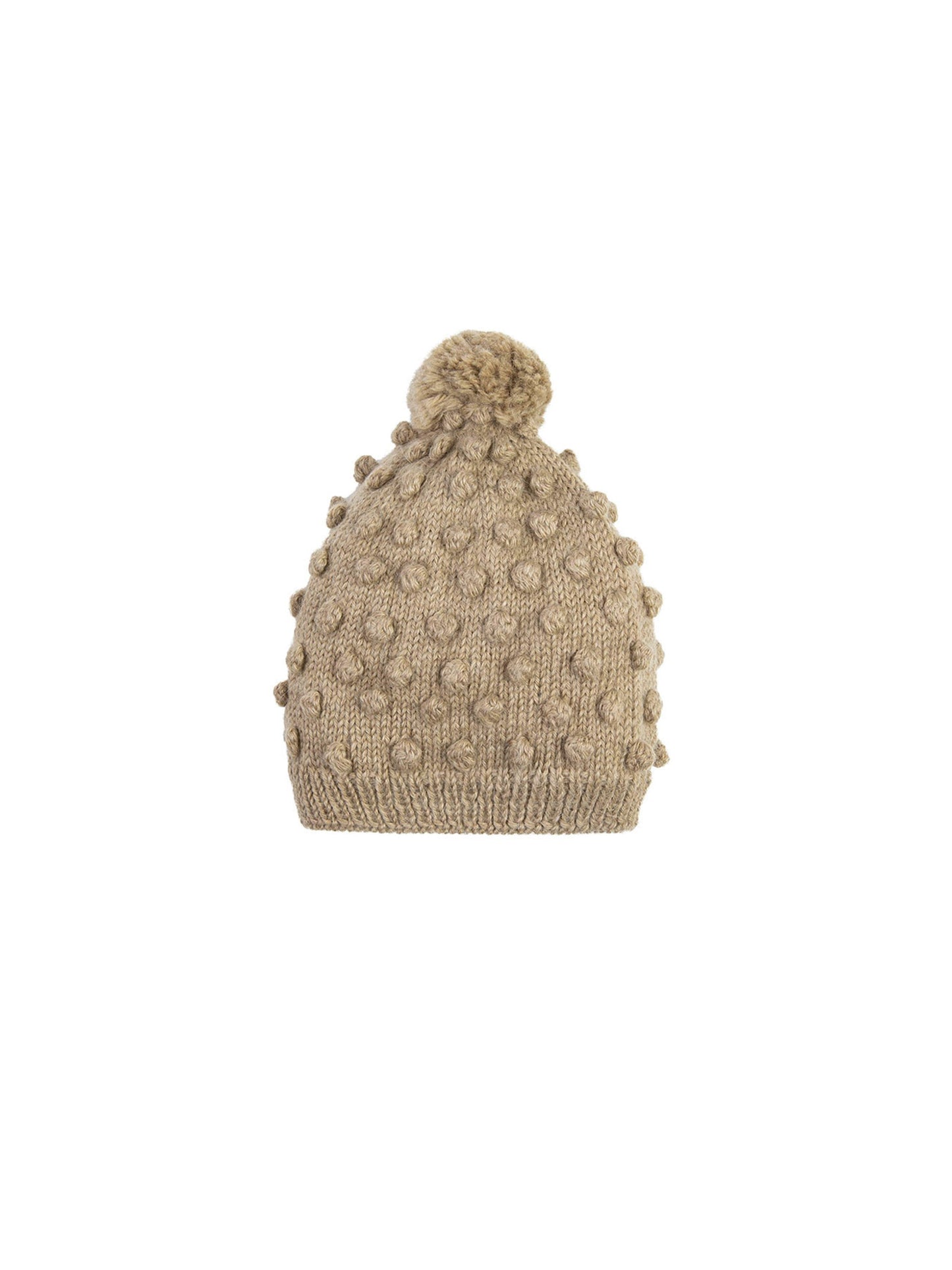 Baby Alpaca Taupe Popcorn Hat Weston Table