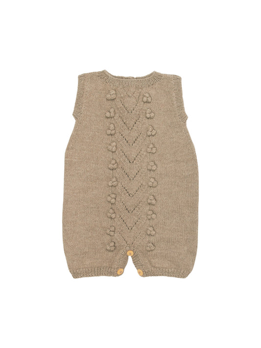 Baby Alpaca Taupe Romper Weston Table