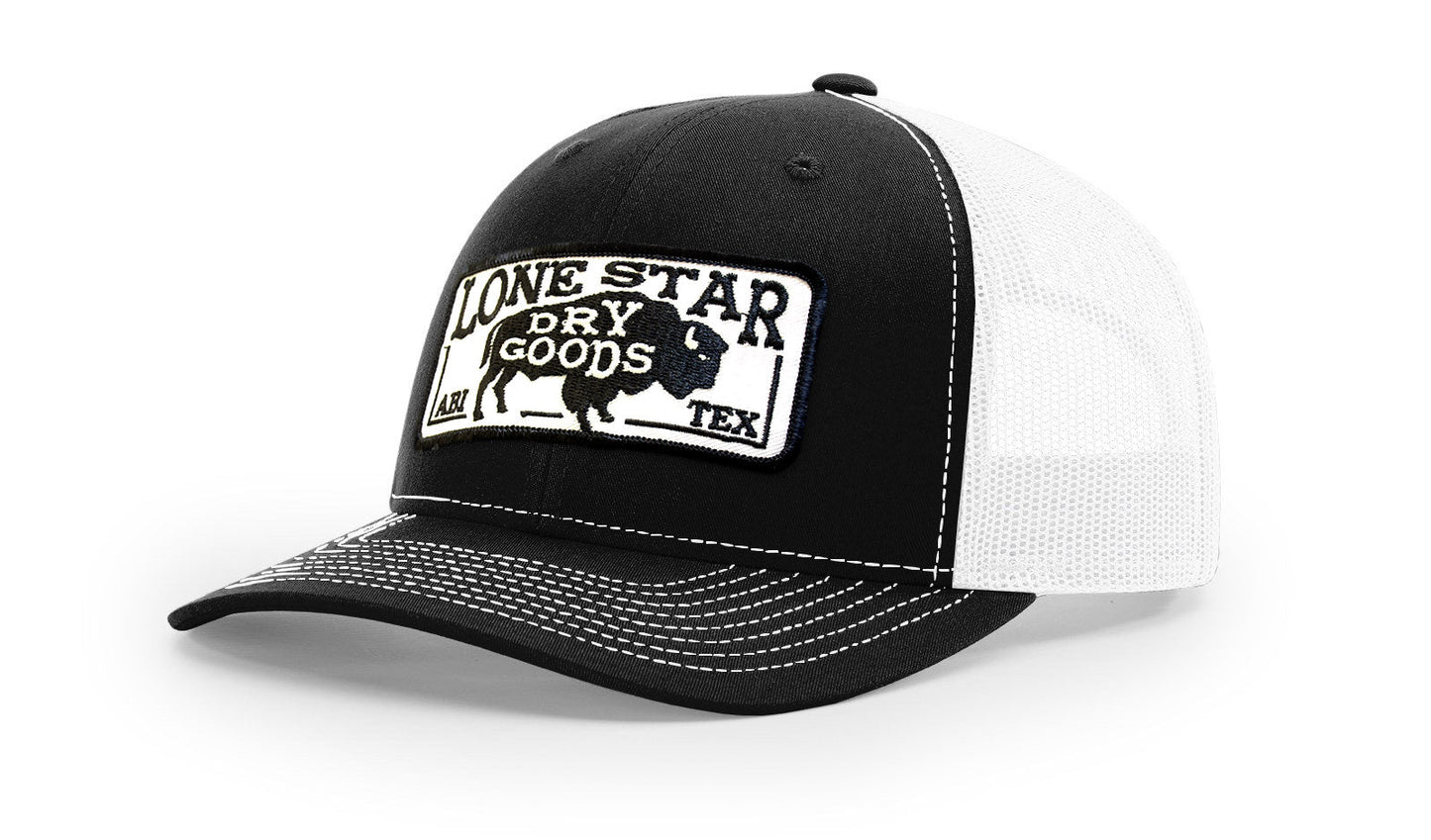 LSDG Trucker Hat- Black/White