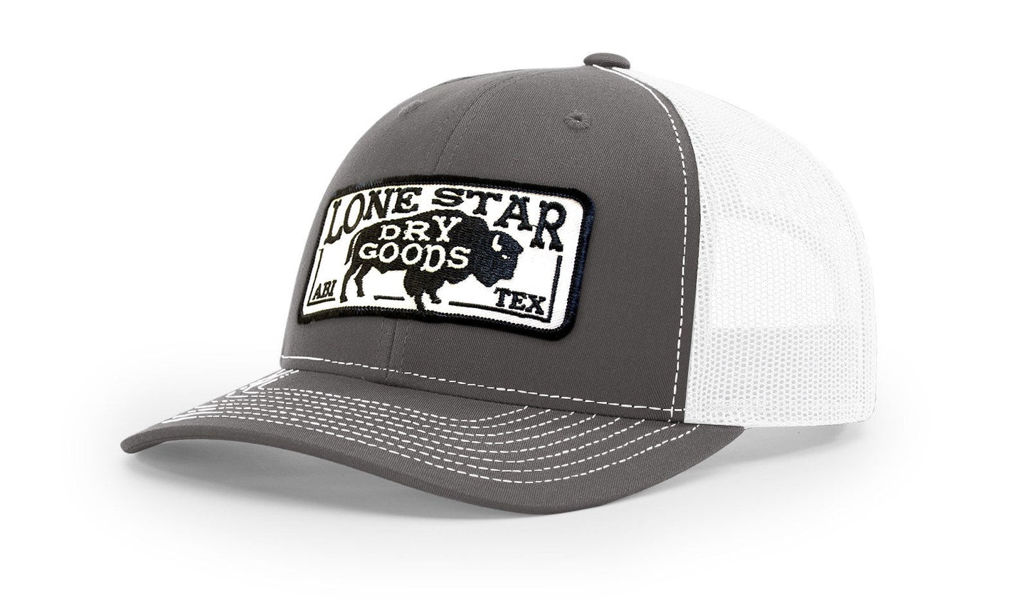 LSDG Trucker Hat- Charcoal/White