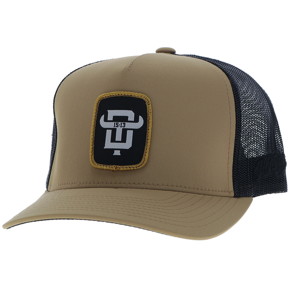 Dusty Tuckness Black/Tan Hat w/DT Patch