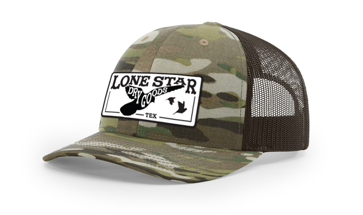 LSDG Camo Trucker Hat- Green