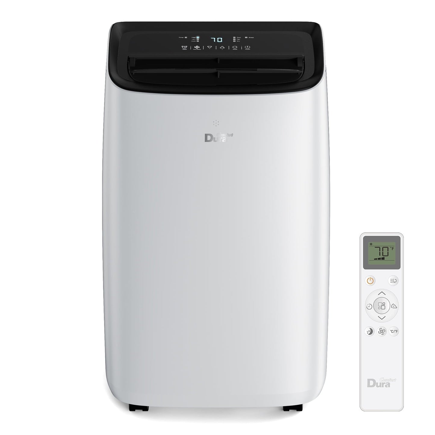 DuraComfort Portable Air Conditioners Unit 10200BTU(14000 BTU ASHRAE). Dehumidifier. Cooling. Fan. Remote Control. 450 sq. ft