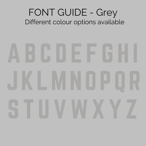 Cubs & Co - PERSONALISED GREY HAT | AVAILABLE IN BABY - ADULT SIZES