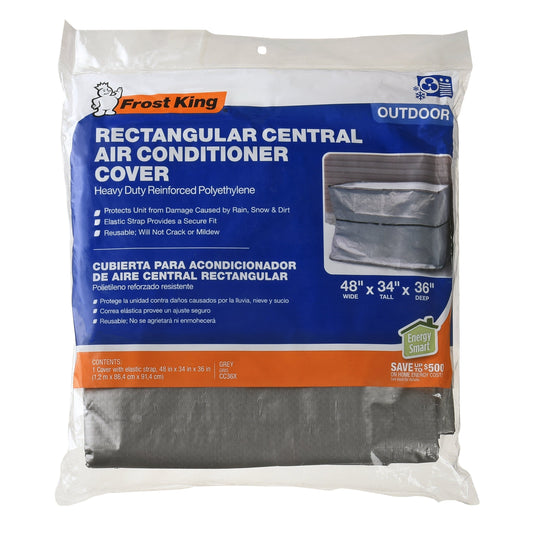Frost King CC36XH Rectangular Central Air Conditioner Cover. 48 Wide x 34 Tall x 36 Deep