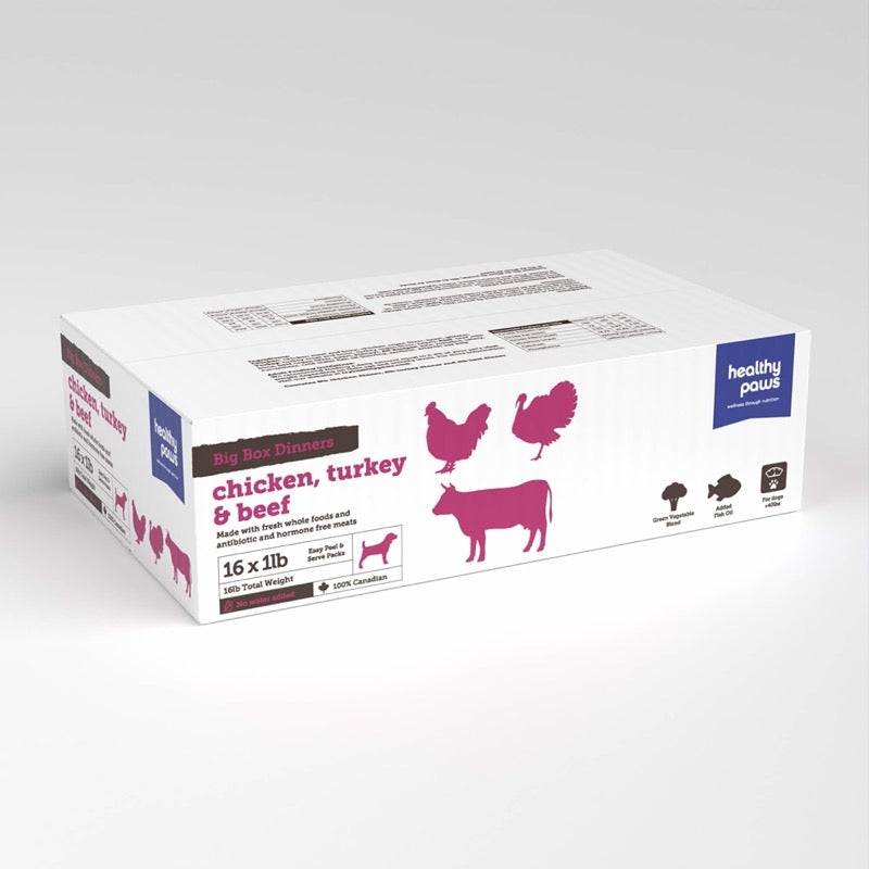 Healthy Paws 16lb Big Box Dinner