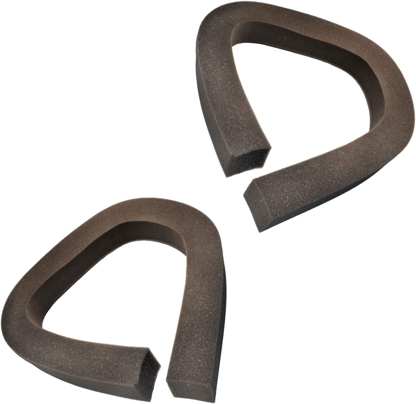 HQRP 2-pack Foam Window Air Conditioner Weatherstrip / Insulating Strip Seal. 2 1/8-Inch x 2 1/8-Inch x 43-Inch