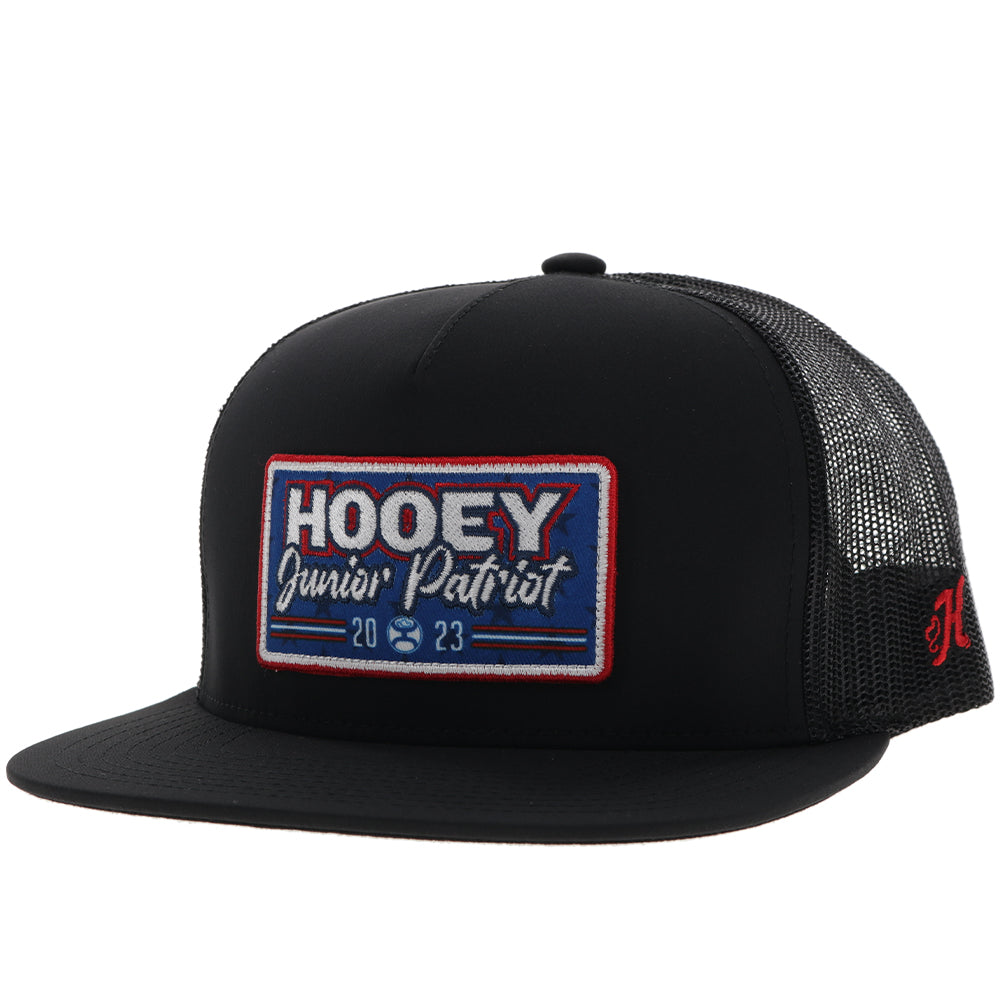 Junior Patriot Black Hat w/ JR Patriot Patch