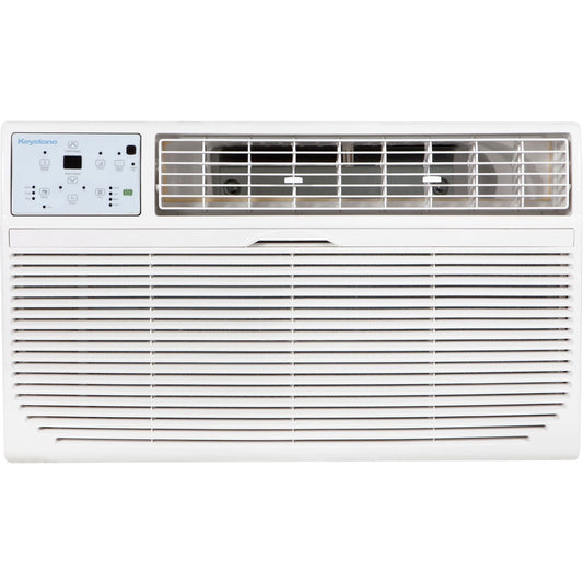 Keystone 14.000 BTU 700 Sq. Ft Through-the-Wall Air Conditioner/Heater. White