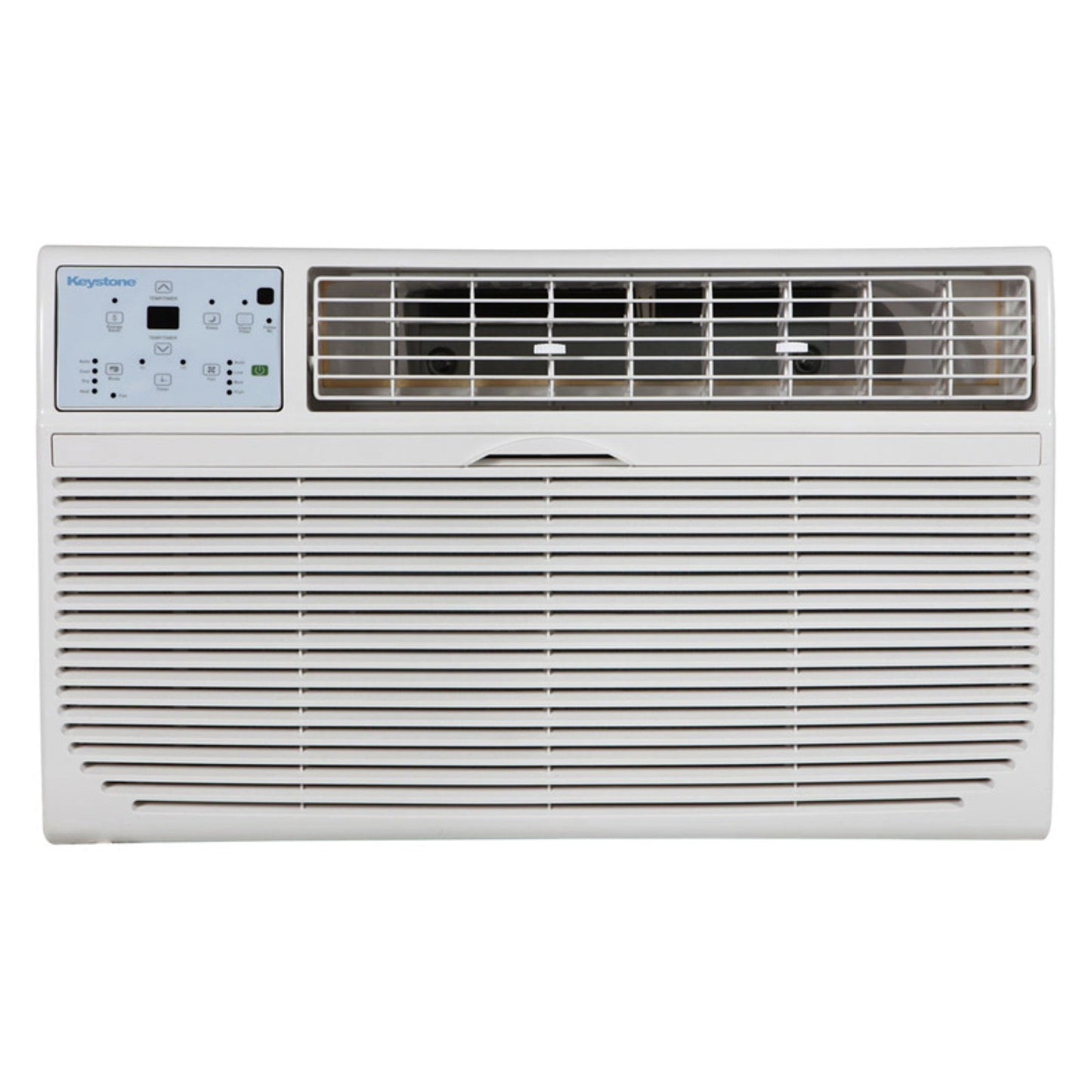 Keystone KSTAT10-2C 10.000 BTU 230V Through-the-Wall Air Conditioner with Follow Me LCD Remote Control