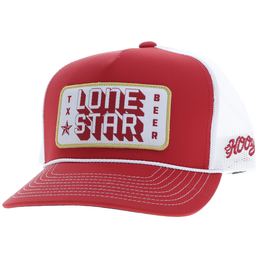 "Lone Star" Hat Red/White