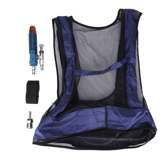 Mgaxyff Air Conditioner Waistcoat. Welding Steel Air Compressed Cooling Vest Vortex Tube Waistcoat