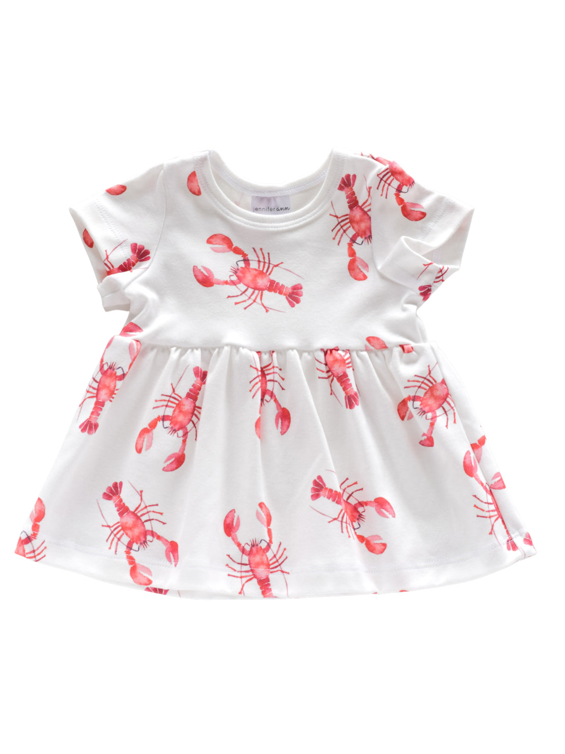 Lobster Organic Baby Dress Weston Table