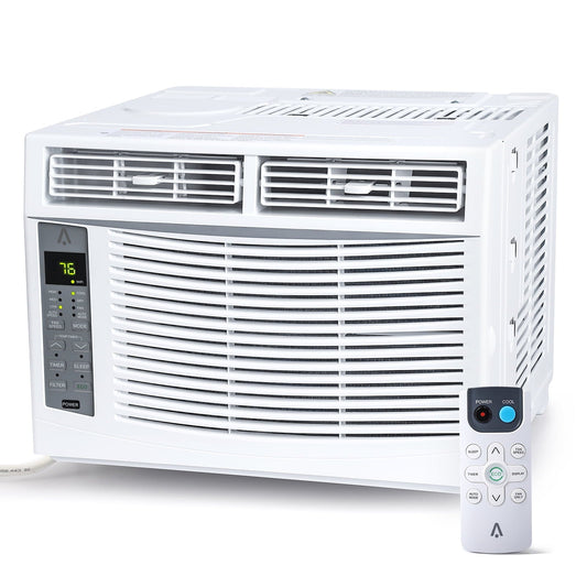 Patikuin 6.000 BTU Window-Mounted Air Conditioner 115V with Remote/APP Control and ECO Mode
