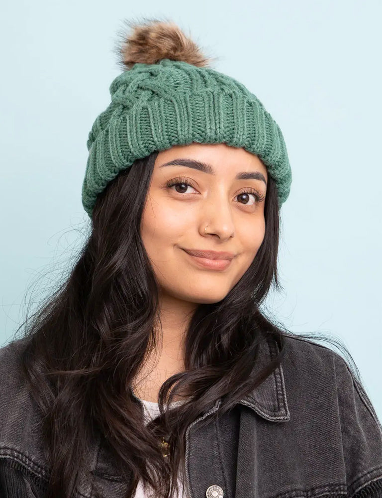 Cable Knit Beanie