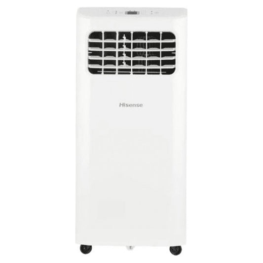 Restored Hisense 5000-BTU DOE (7000-BTU ASHRAE) 115-Volt White Vented Portable Air Conditioner 299 Sq Ft AP0522CR1W