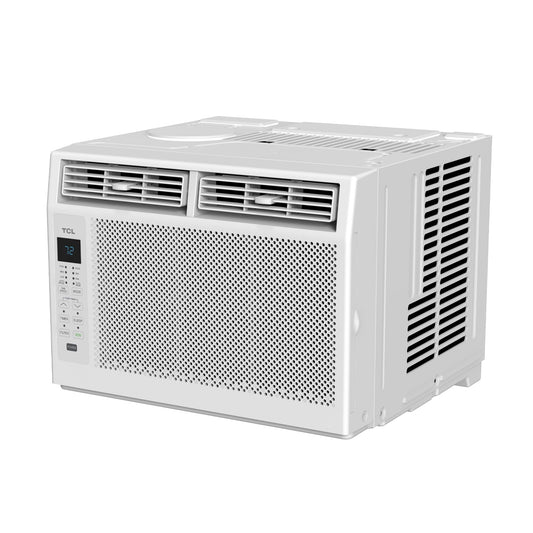 TCL 5.000 BTU Window Air Conditioner. 150 sq. ft.. LED Display. Included Remote. White. W5W3M