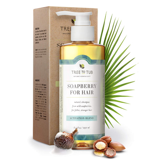 Invigorating Soapberry Shampoo with Caffeine and Biotin