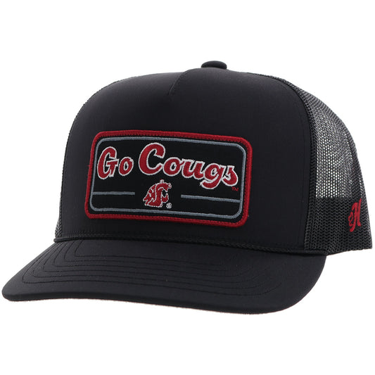 Washington State University Black w/ Rectangle Patch
