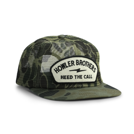 Feedstore Snapback Hat-  Camo