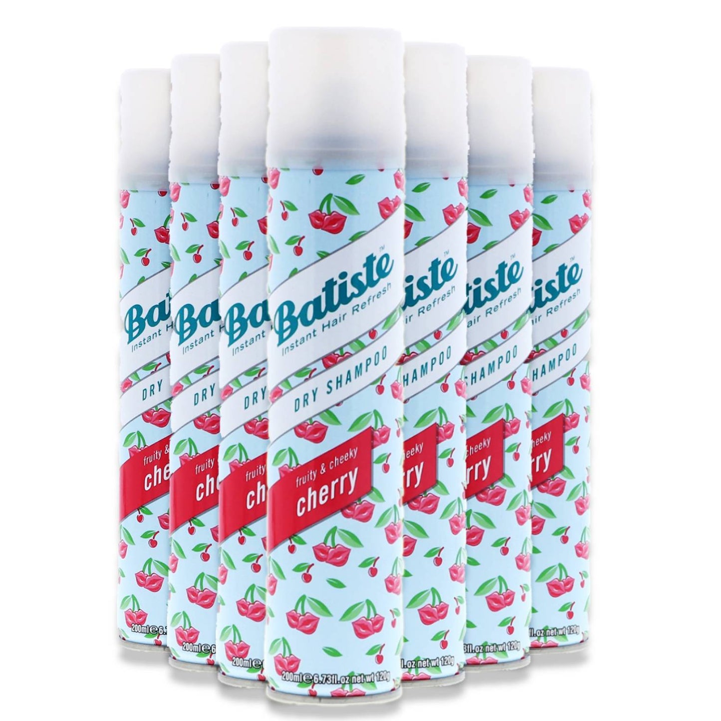 Batiste Dry Shampoo 4.23oz, Cherry Scent - 6 Pack