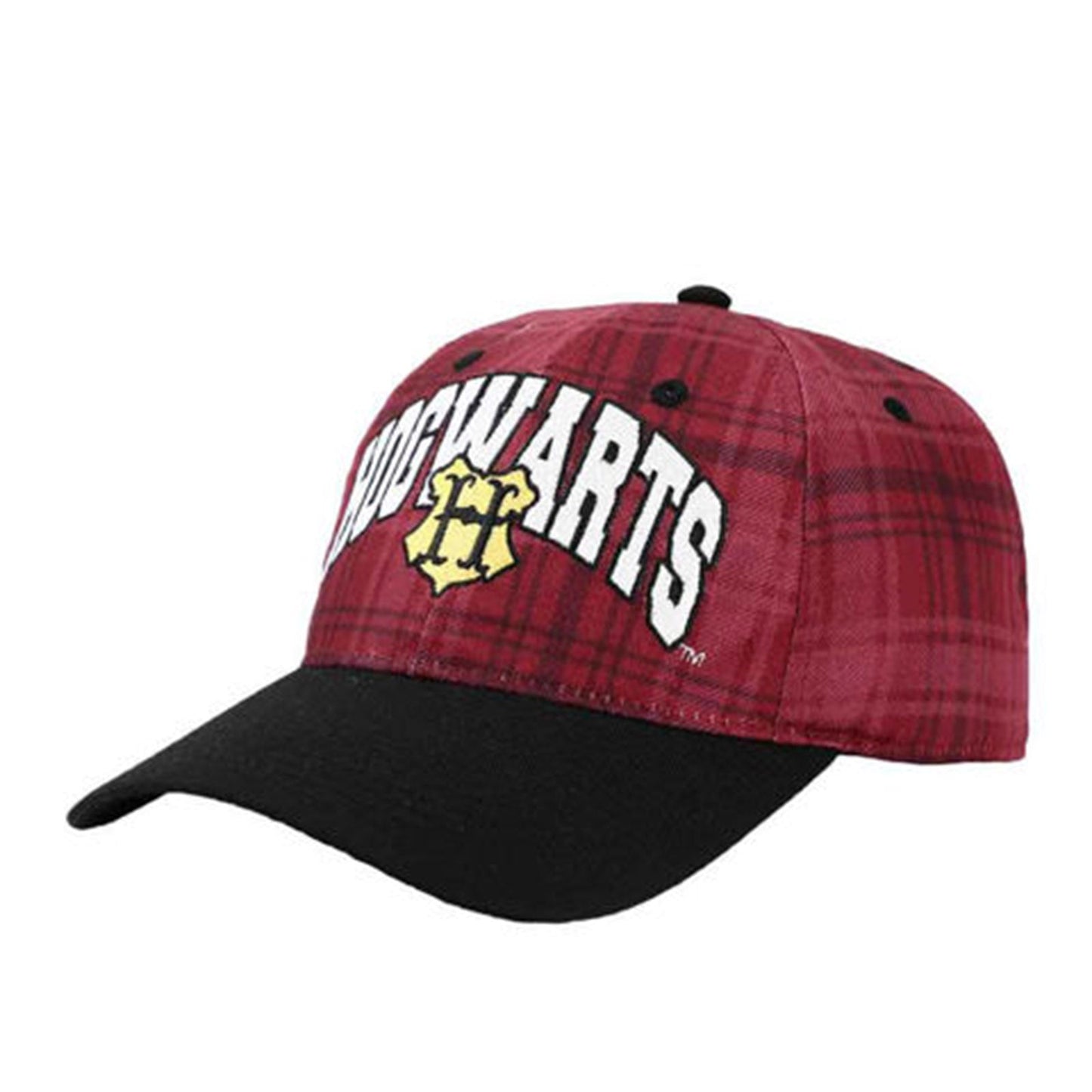 Bioworld Harry Potter Hogwarts Cut Fabric Buckle Hat