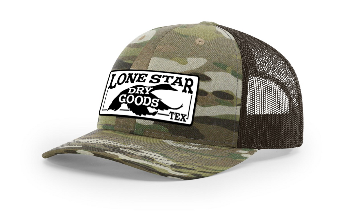 LSDG Camo Trucker Hat- Green