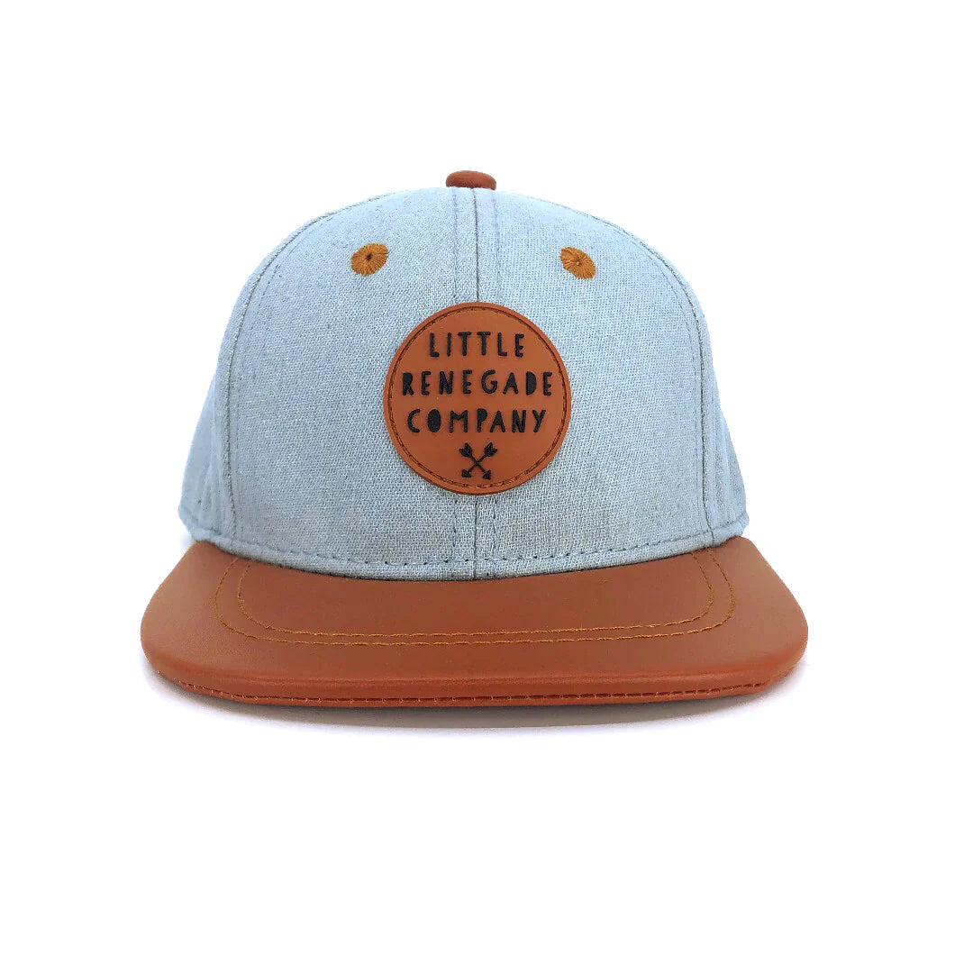 Little Renegade Company - Denim & Tan Cap