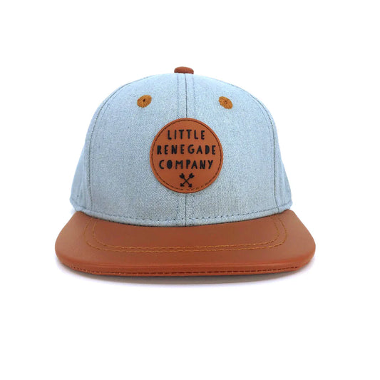 Little Renegade Company - Denim & Tan Cap